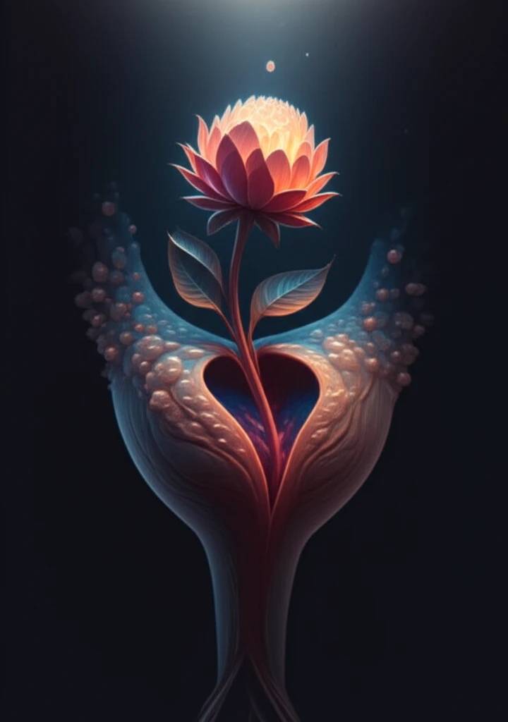 Symbolic illustration of uterus preservation and fertility