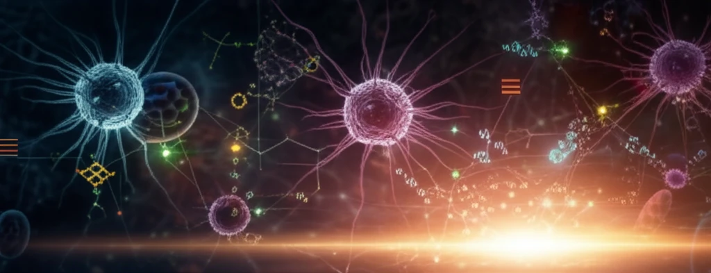 Microscopic view of cancer cells intertwined with hydrogen sulfide pathways, symbolizing hope for future cancer therapies.