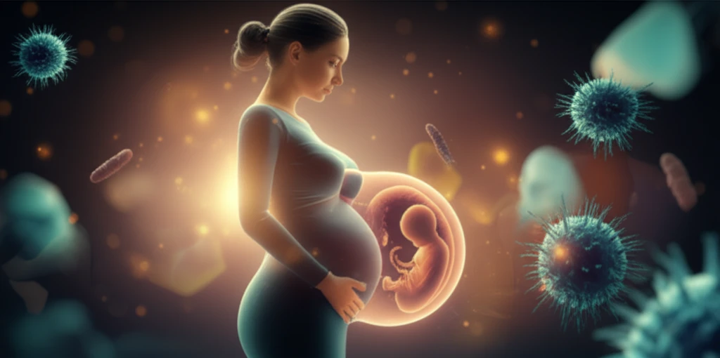 Protective placental barrier against infection during pregnancy