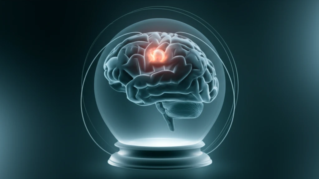 Nativis Voyager device emitting a soft glow, symbolizing hope and healing for glioblastoma