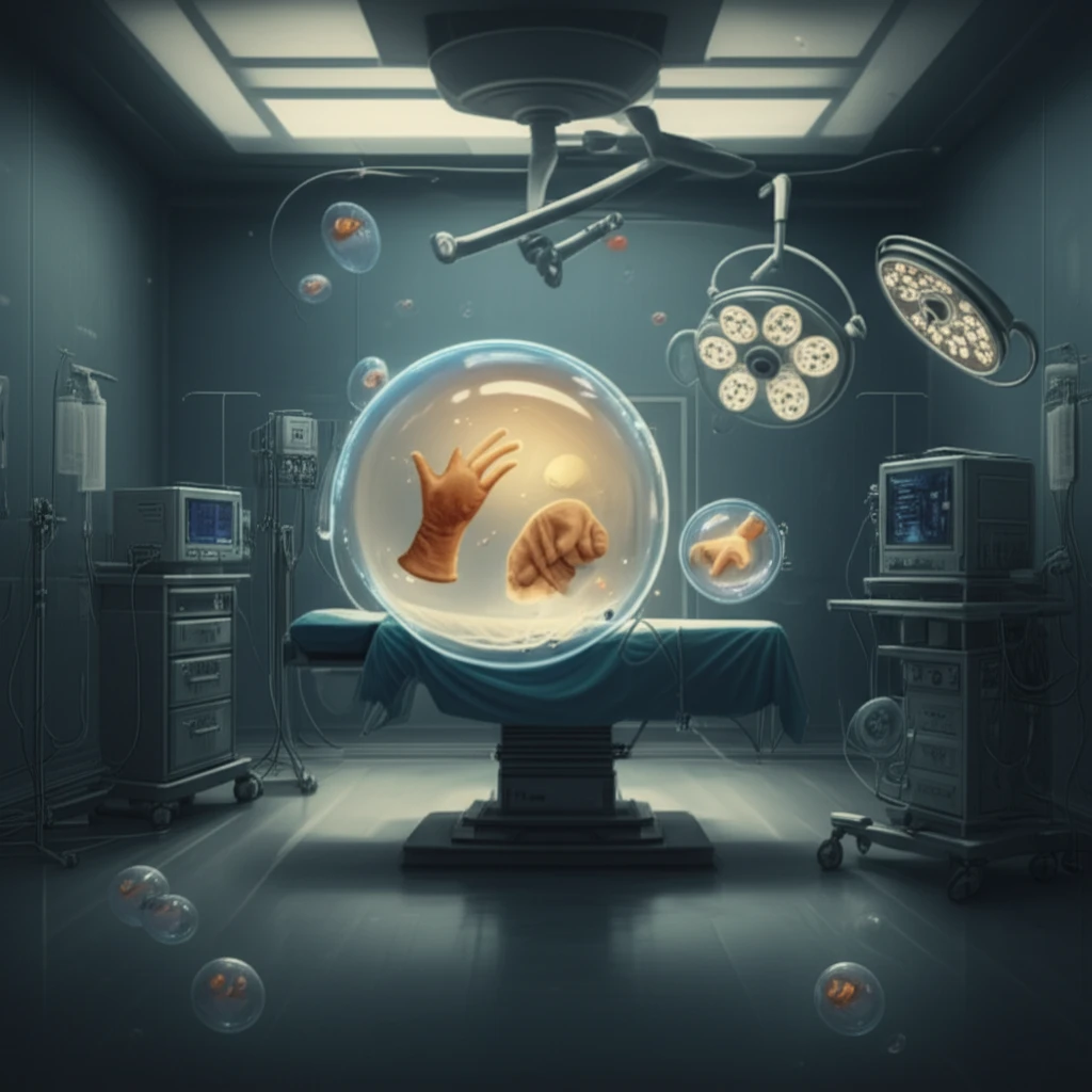 A child-friendly operating room transformed into a safe haven, symbolizing latex allergy protection.