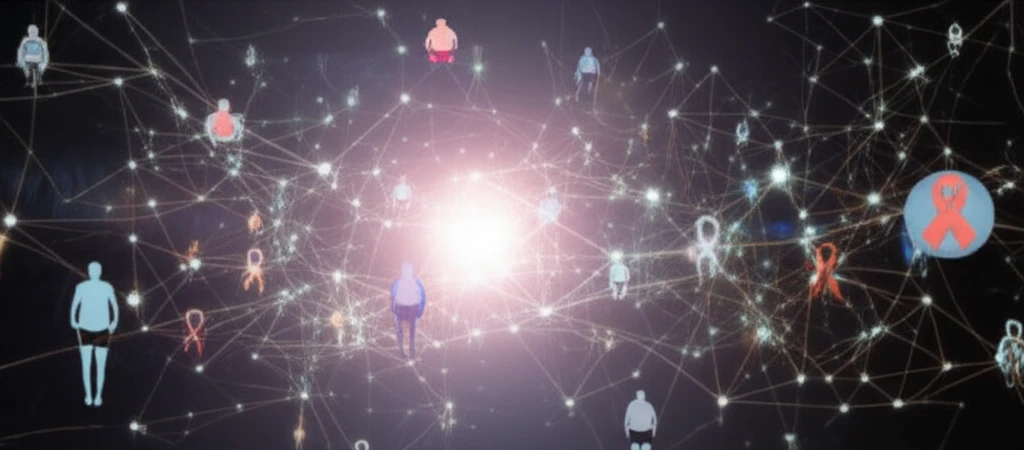 Molecular network connecting obesity to related diseases