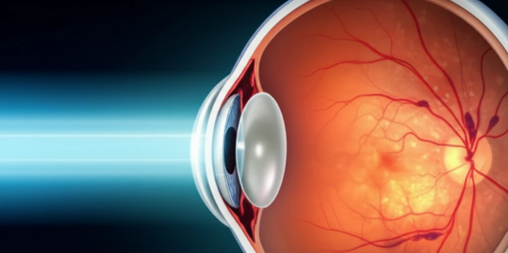 Diabetic Retinopathy Prevention: A Beam of Light Repairing a Damaged Retina