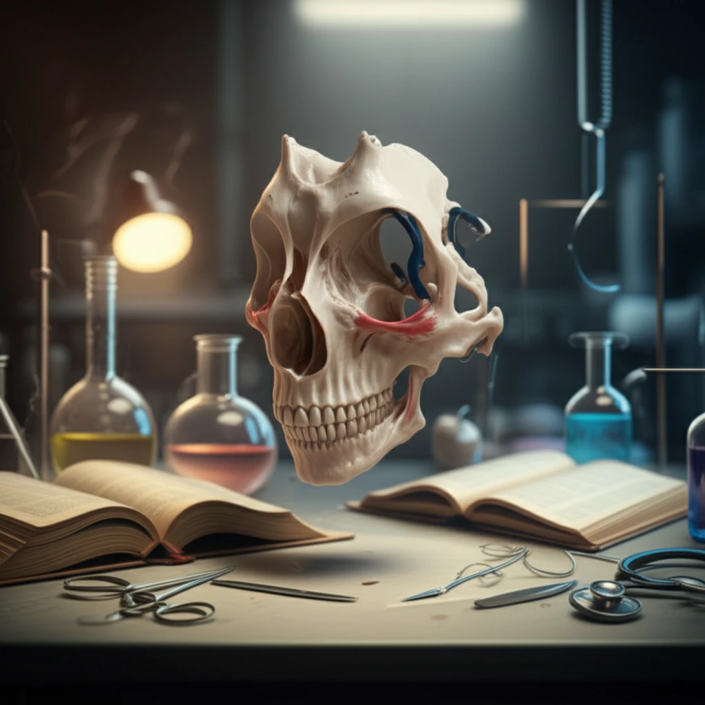 3D-printed pterygopalatine fossa model