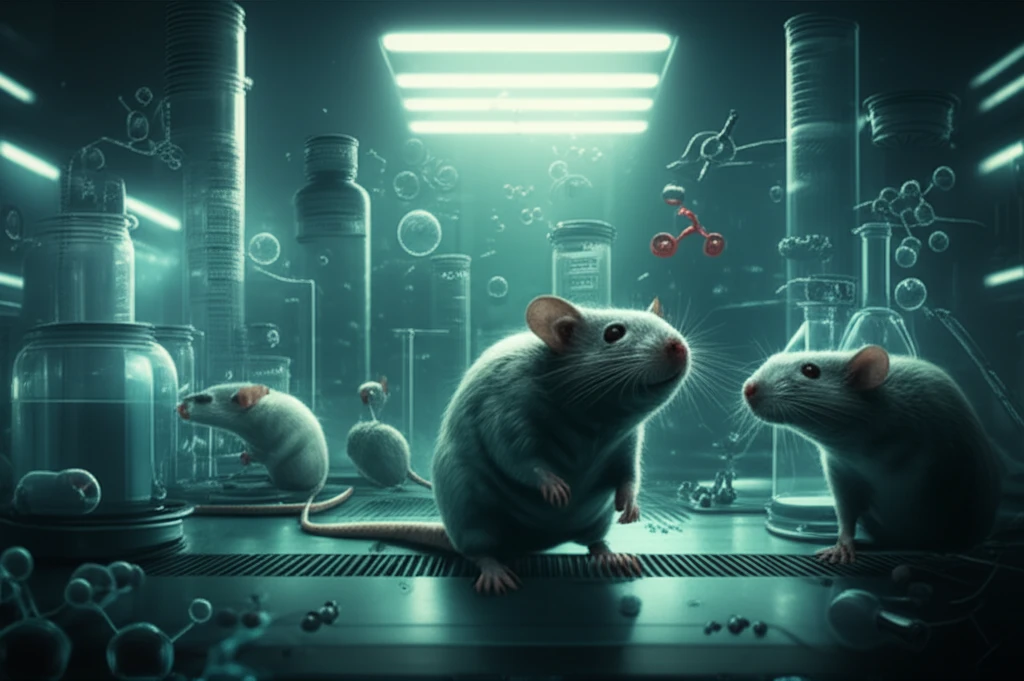 Laboratory rats in a research setting, symbolizing diabetes research.