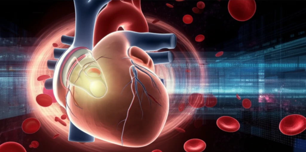 Left Atrial Appendage Occlusion device sealing off the LAA to prevent stroke.