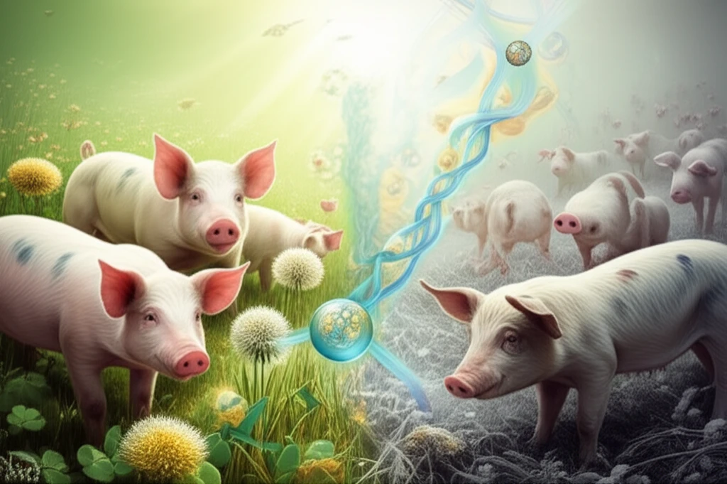 Healthy piglets thriving with the help of mycotoxin binders.