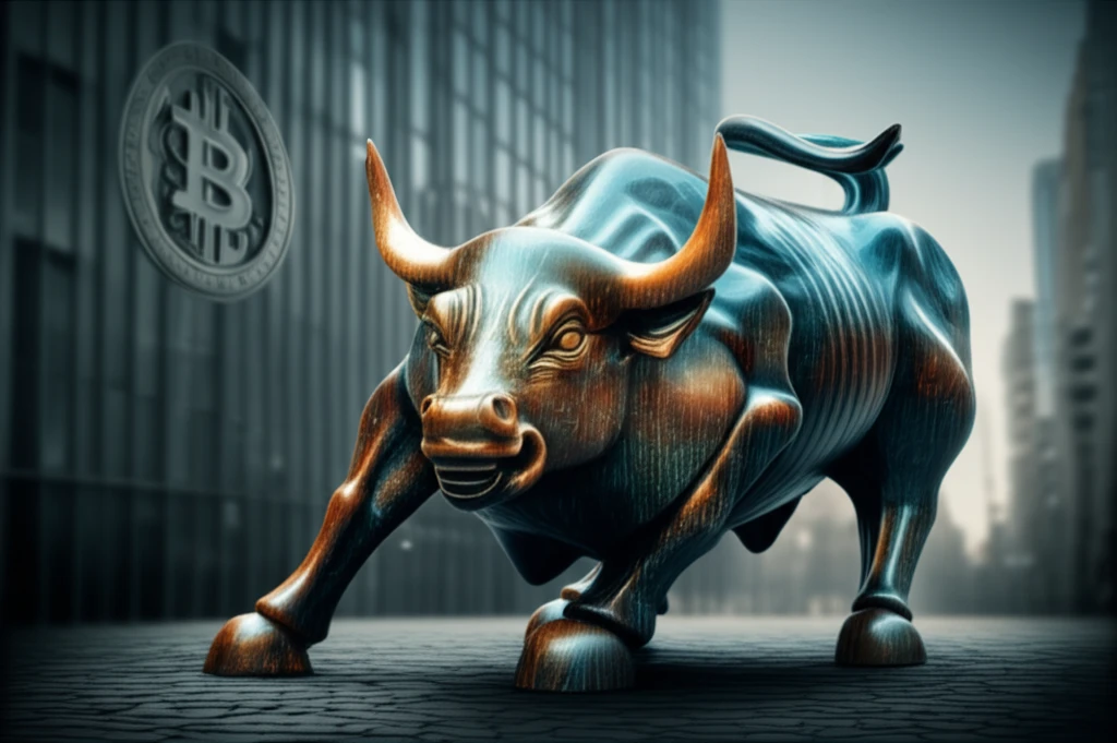 Bitcoin Bull on Wall Street
