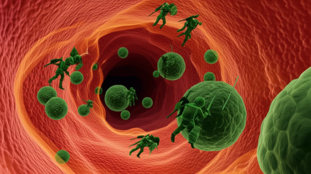 Microscopic view of bladder cancer cells being treated with BCG and Chemohyperthermia.