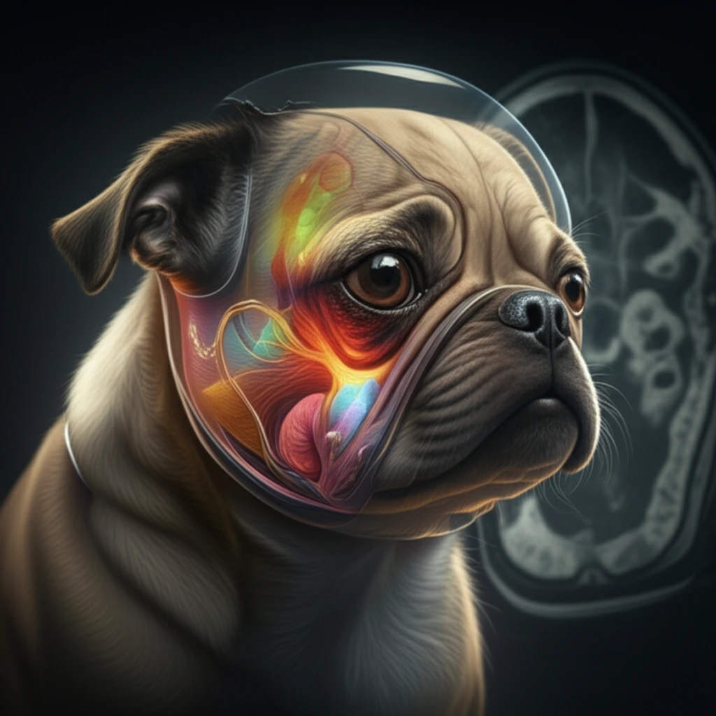 MRI reveals airway anatomy of brachycephalic dog