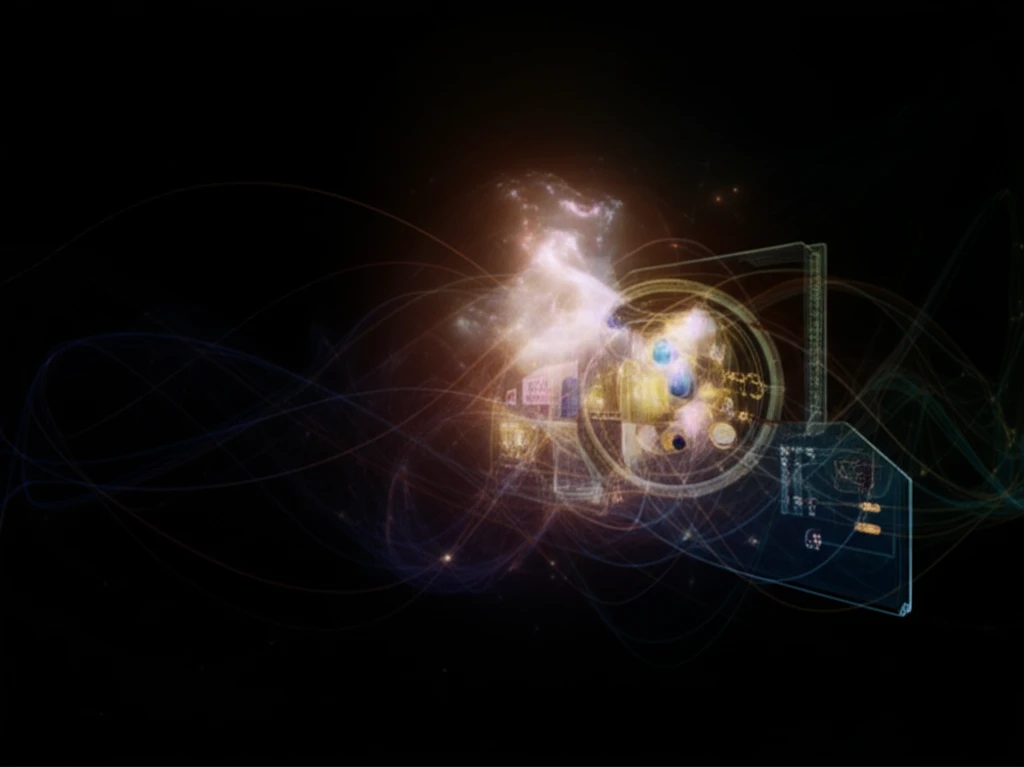 Futuristic medical interface visualizing data-driven clinical decisions.