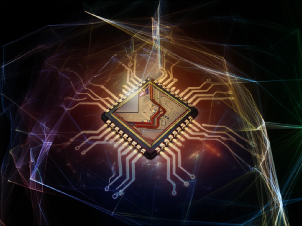 Microchip resembling a miniature blood vessel, symbolizing cardiovascular research and drug development.