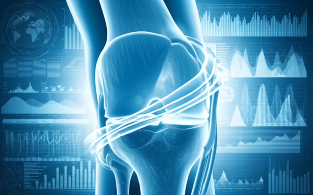 Surreal illustration of ACL reconstruction with LET.
