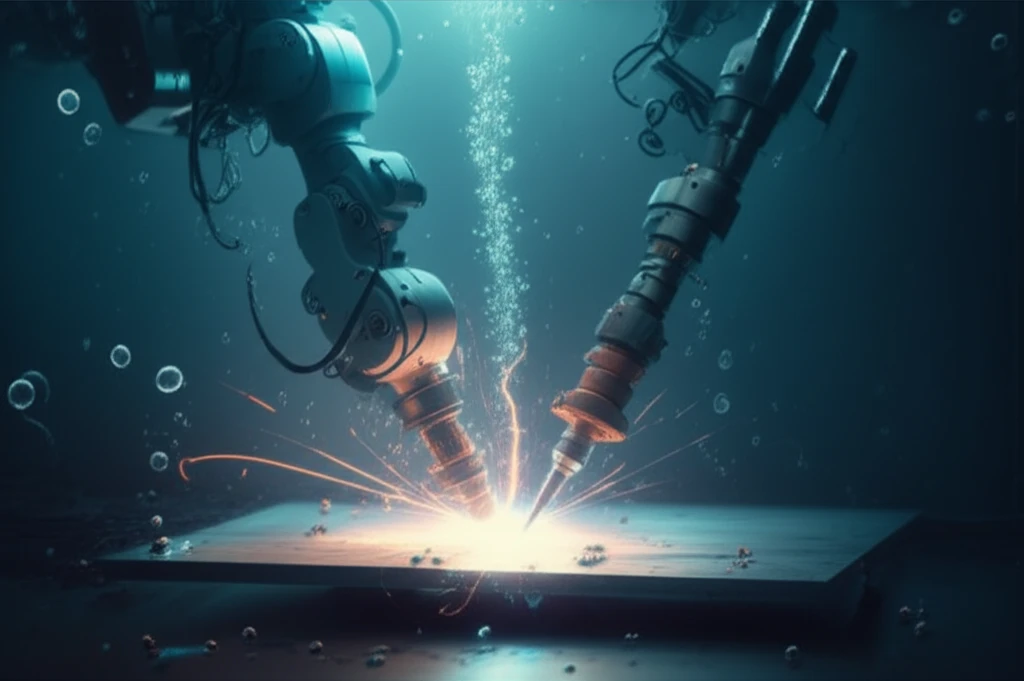 Underwater friction stir welding process