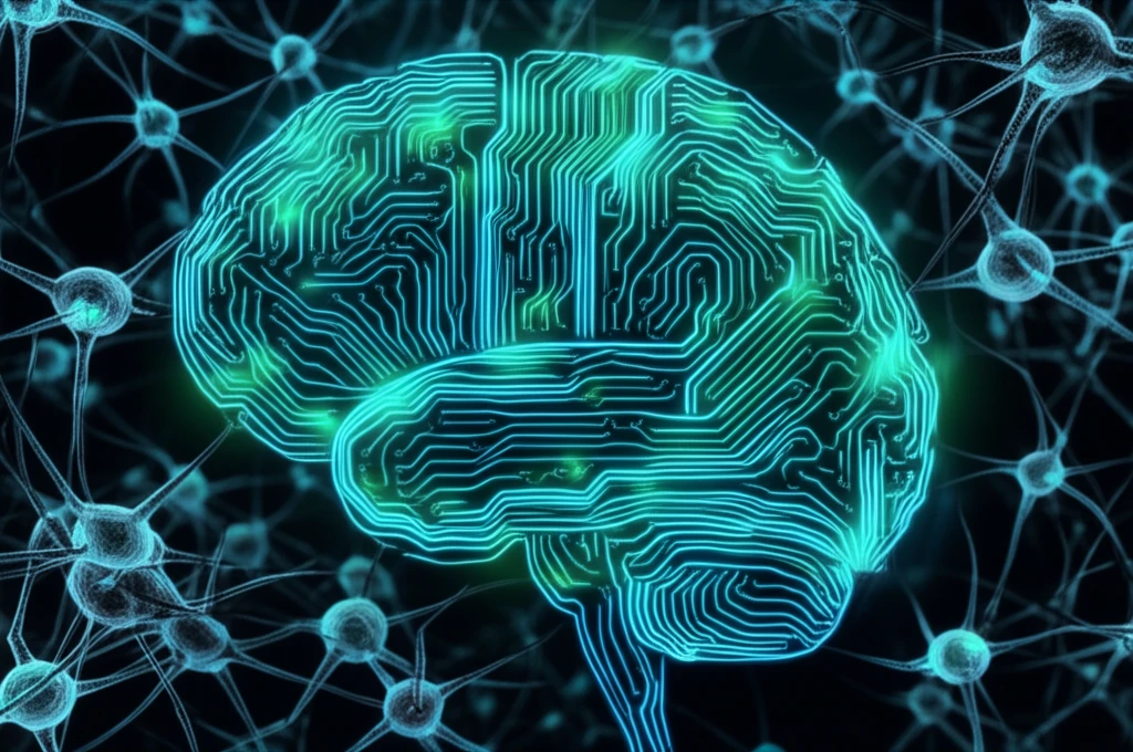 Interconnected pathways forming a brain-like structure, representing stem cell research communication