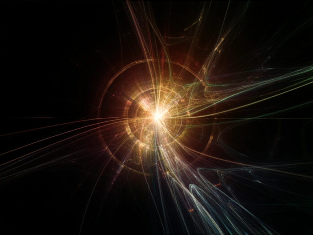 Interconnected wireless signals converging, symbolizing optimized OFDM performance