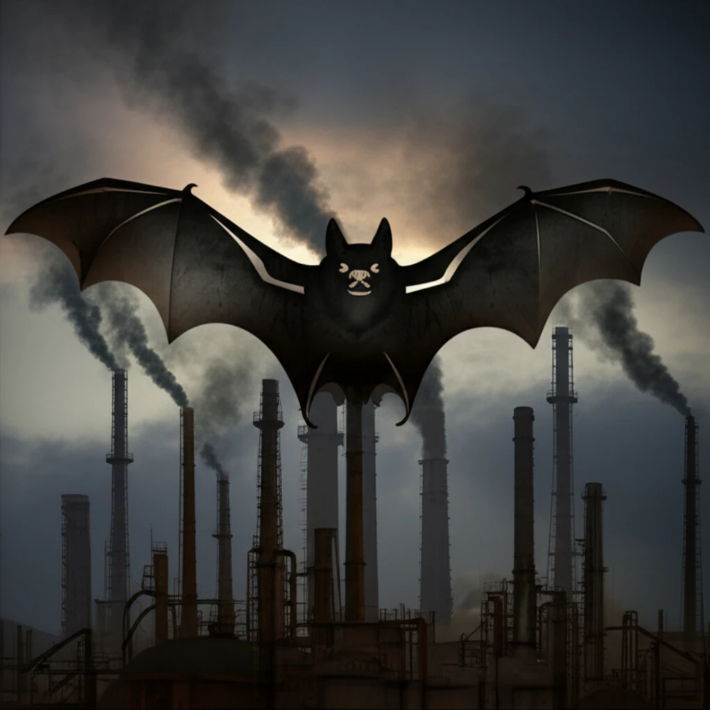Metal pollution impacting bat health.
