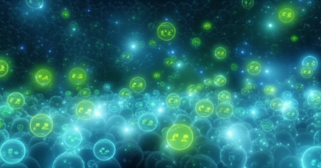 Surreal illustration of a healthy gut lining protected by nitric oxide.