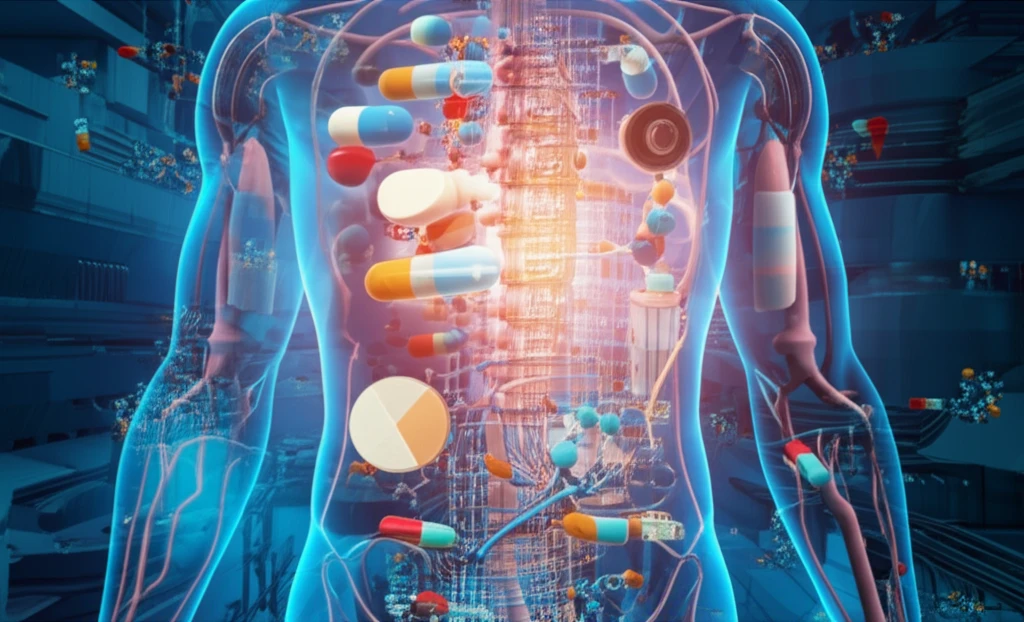Pharmaceutical Factory Inside Human Body
