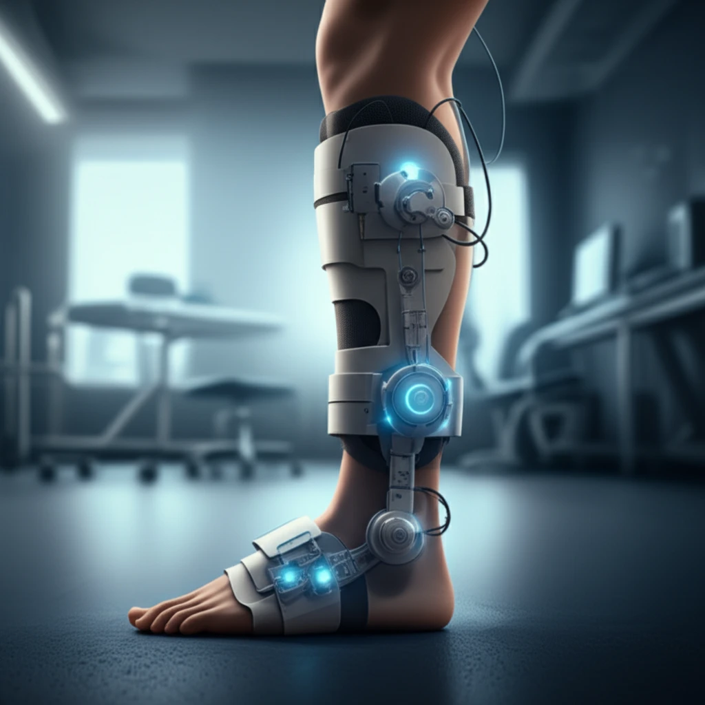 E-SAM device measuring ankle spasticity