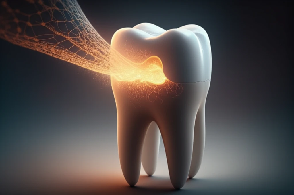 Platelet Rich Fibrin healing a tooth
