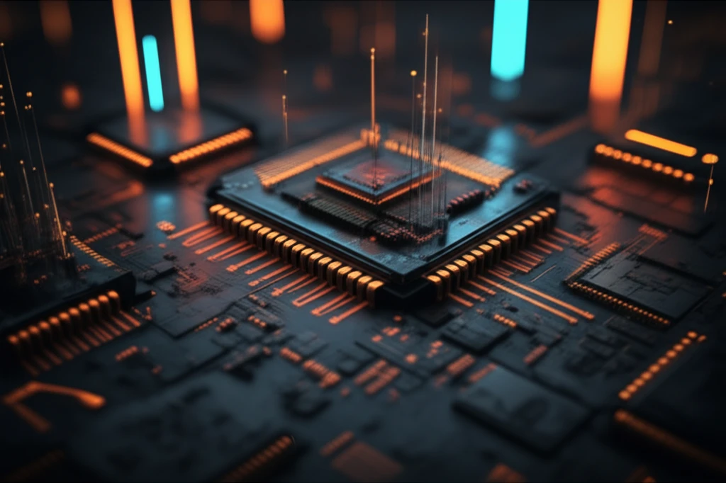 FeCoNi nanoparticles forming advanced circuits.