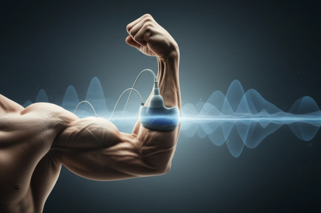 Ultrasound measuring muscle thickness