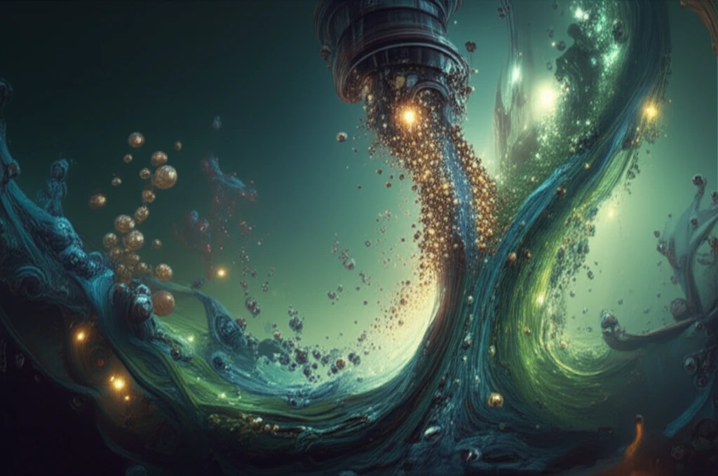 Extraction of selenium particles from industrial waste stream