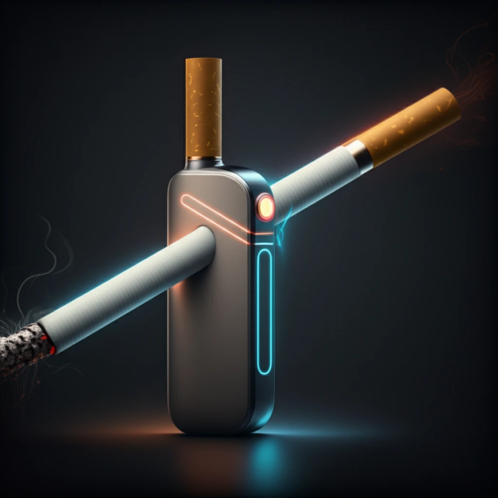 Heated Tobacco Products: A futuristic alternative to traditional cigarettes.