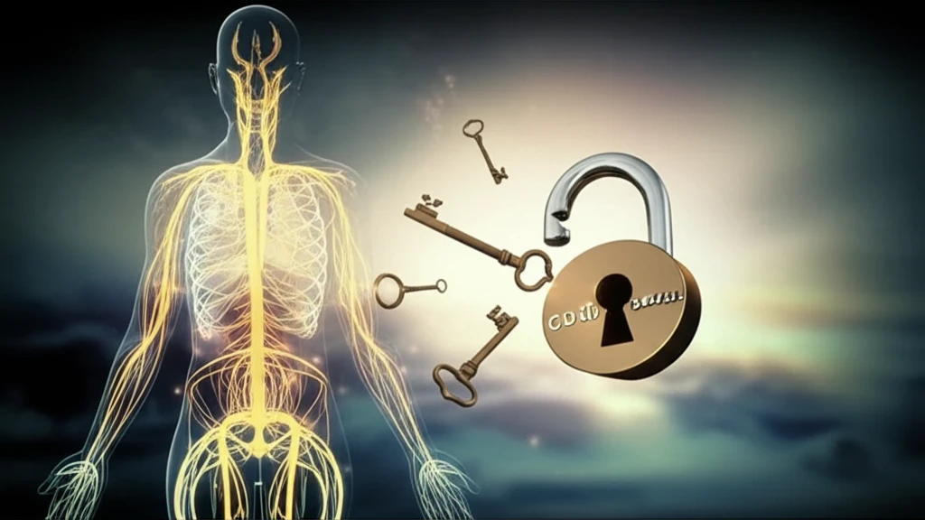 Surreal illustration symbolizing the unlocking of immune tolerance through CD40/CD40L blockade.