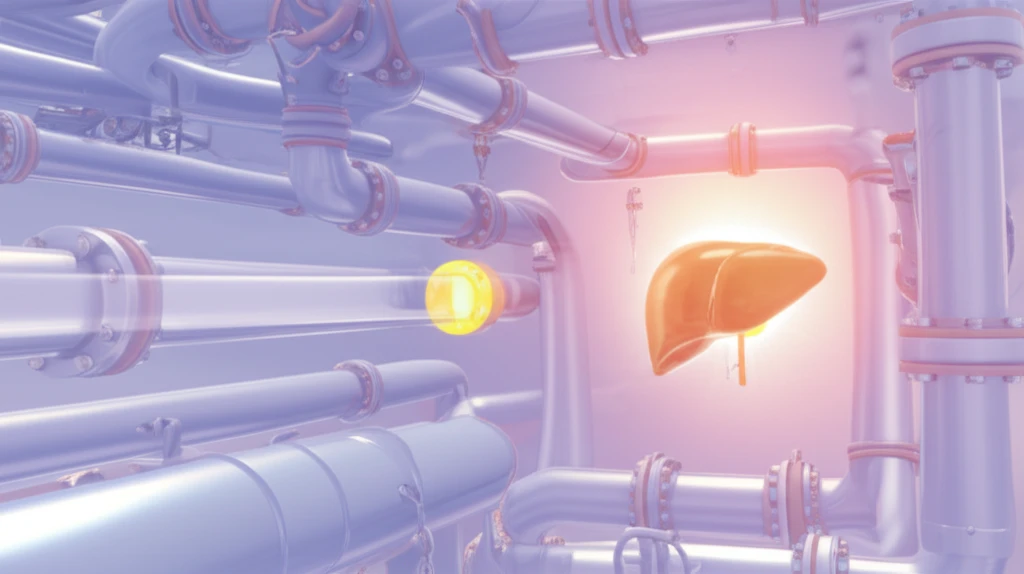 Illustration of biliary drainage system.