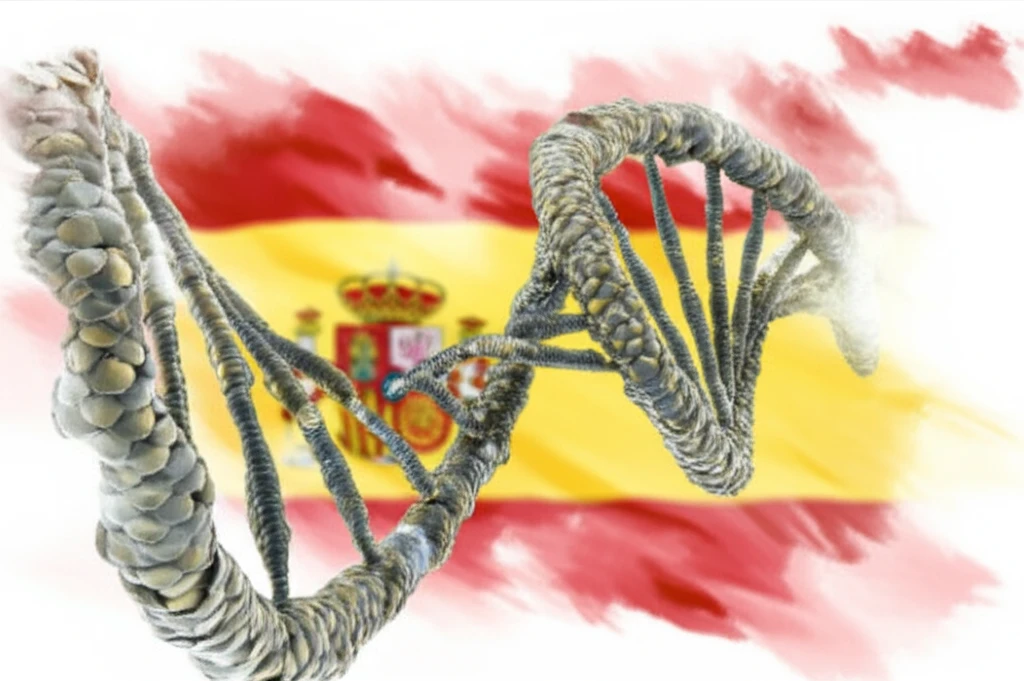 DNA strand with scales representing ichthyosis prematurity syndrome and novel FATP4 mutations.