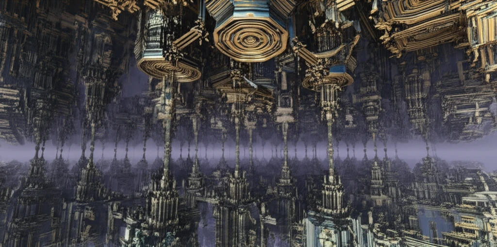 Microscopic cityscape of nanostructures