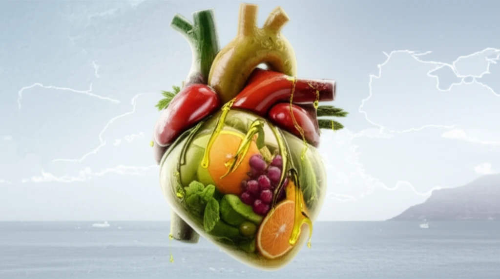 Mediterranean diet for heart health.