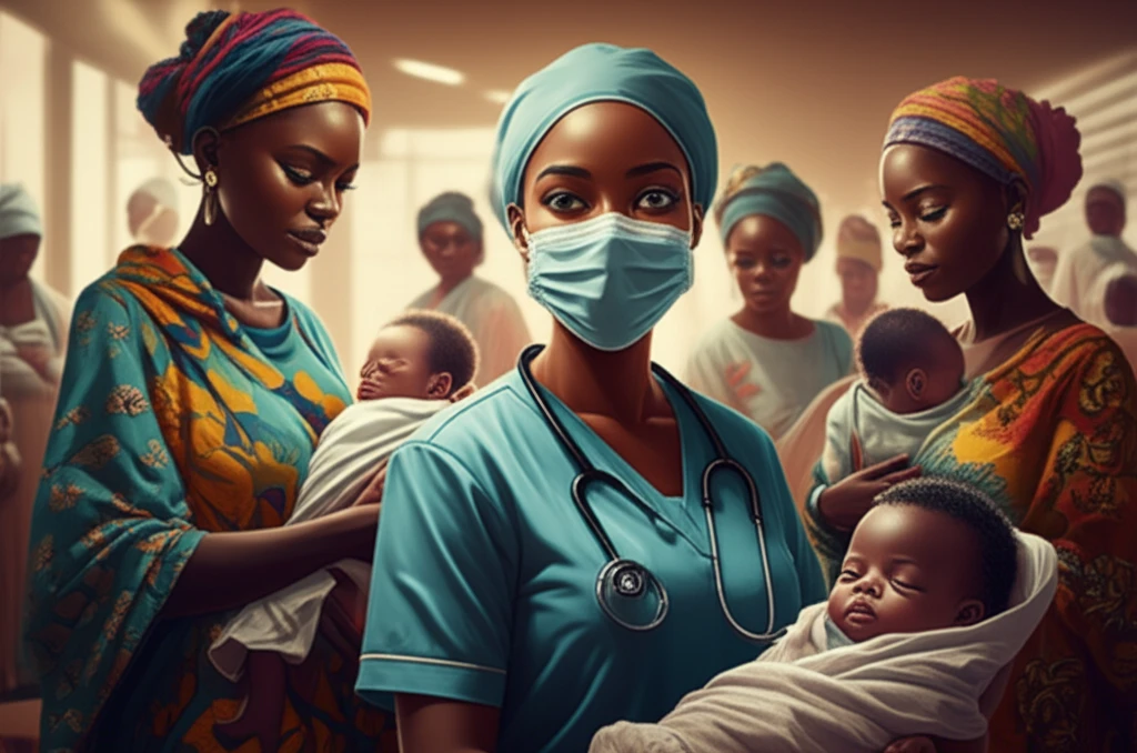 Community health workers supporting newborn health in Northern Nigeria.