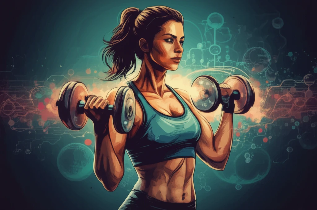 Woman exercising to manage diabetes