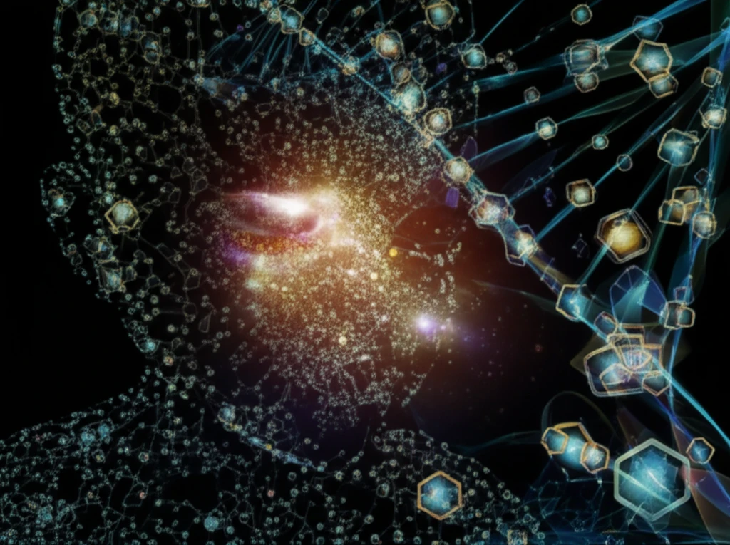 DNA strands forming a child's face, symbolizing genetic health.