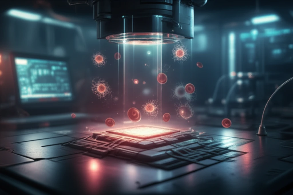 Microfluidic chip scanning cancer cells with holographic beams.