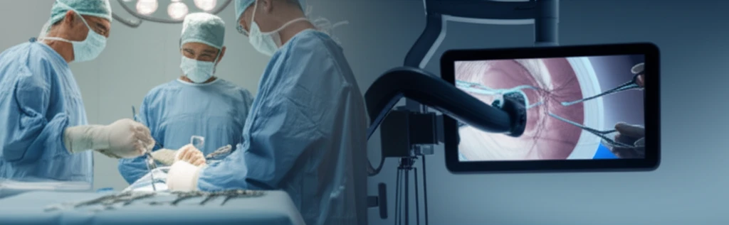 Comparison of open surgery and endovascular repair for aortic disease.