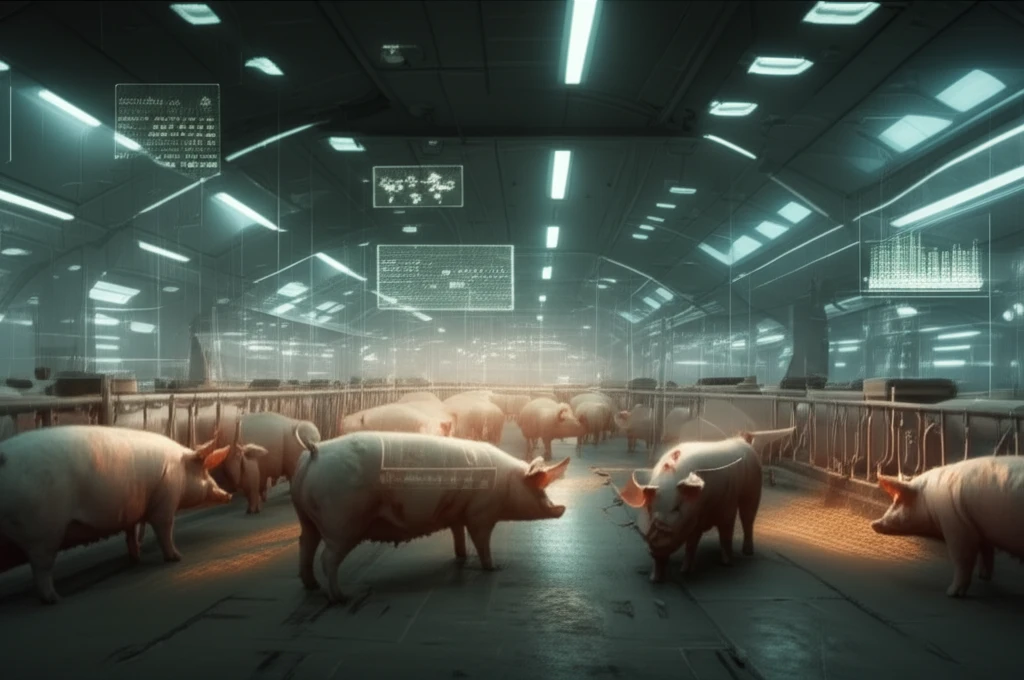 AI-powered pig farming: Data-driven insights for efficient feeding and healthier herds.