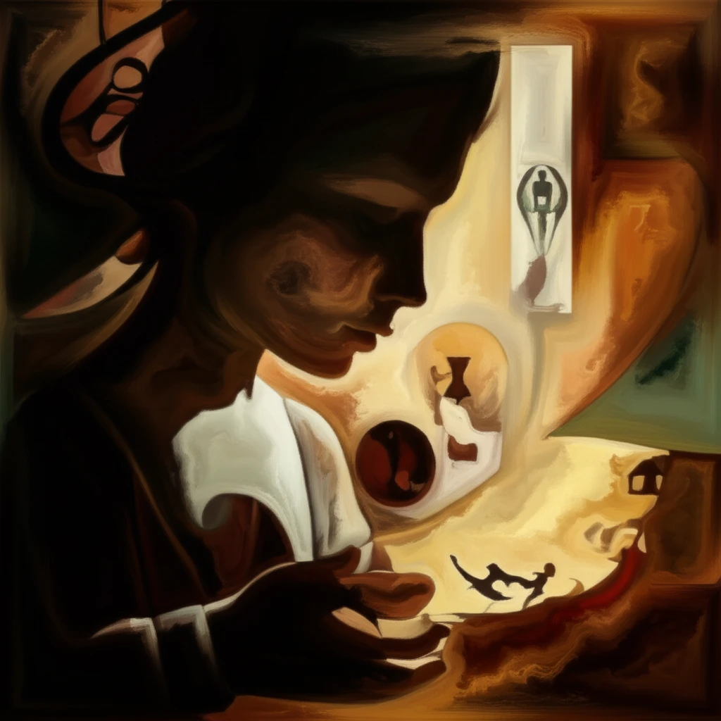 Surreal illustration symbolizing the unveiling of hidden intimate partner violence.