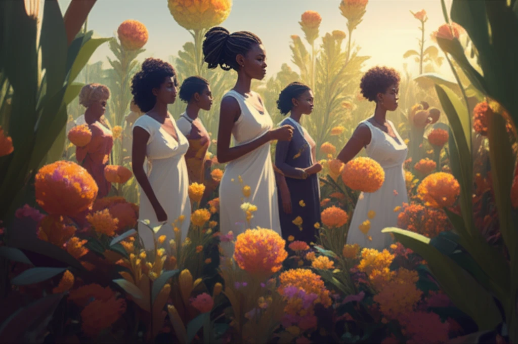 Empowered women in Ghana making informed reproductive health choices.