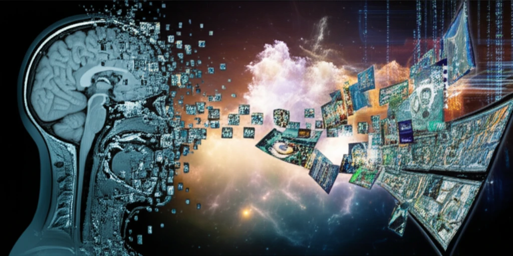 Medical scan transformed into digital images