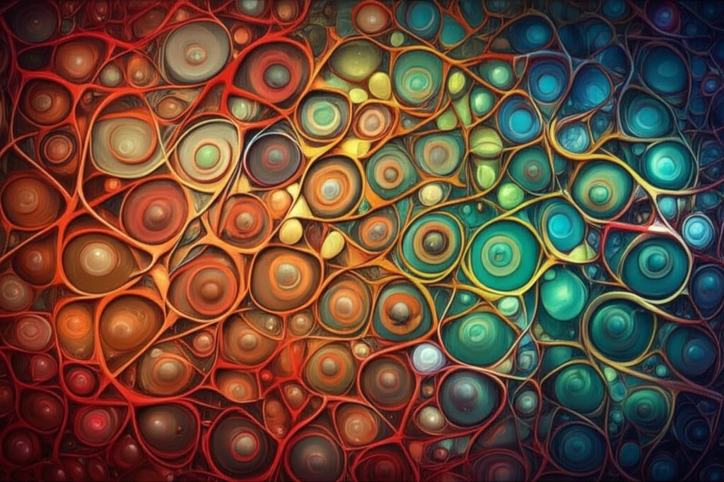 Complex network of skin cells representing histiocytic disorder classifications.