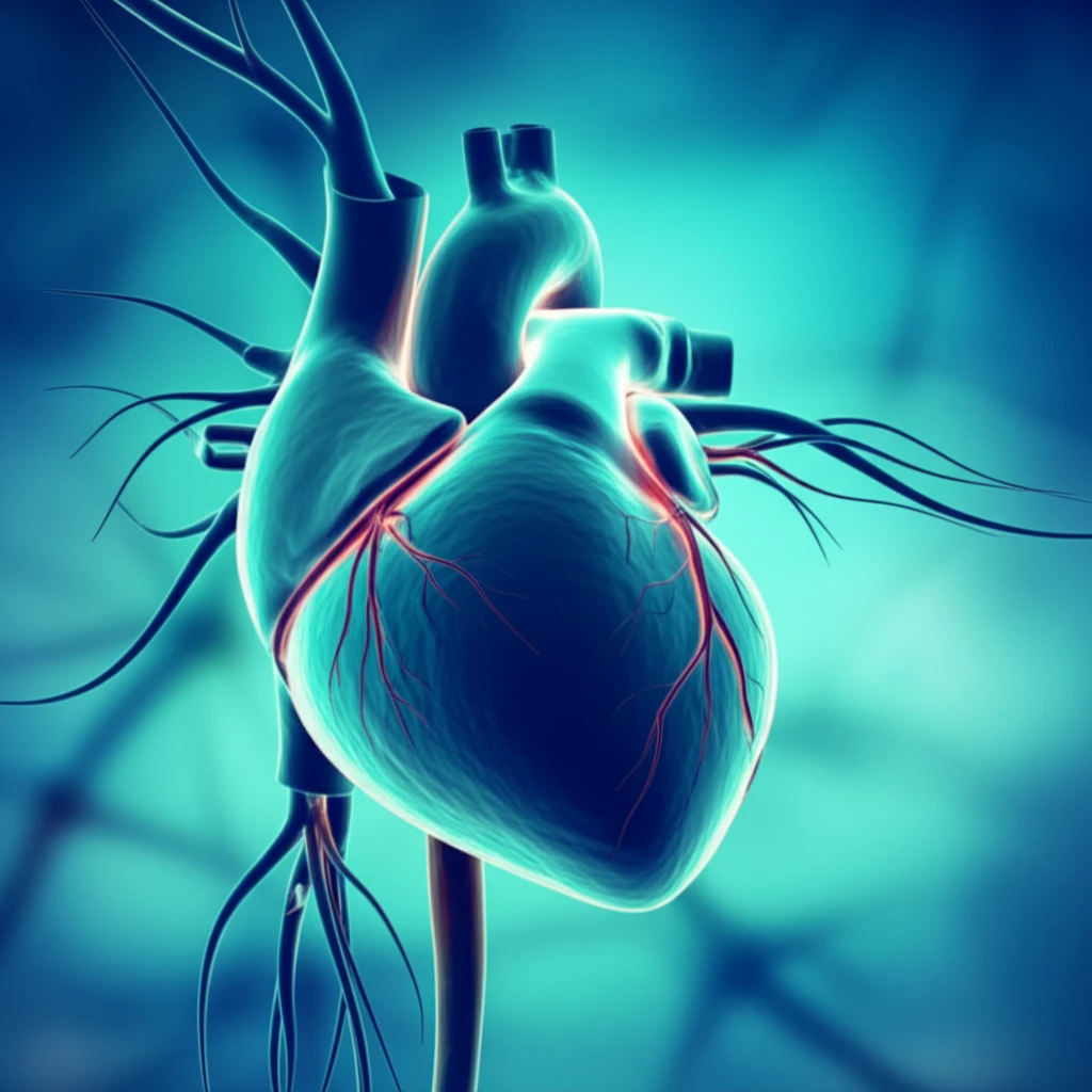 Heart and brain connection, symbolizing cardiac autonomic function