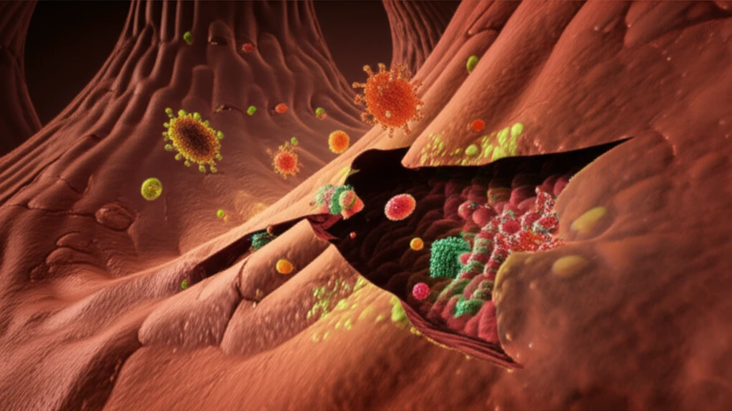 Damaged Intestinal Villi