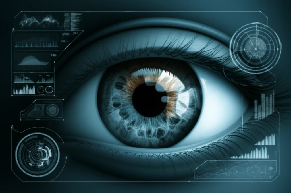Advanced retinal scan highlighting the suprachoroidal space.