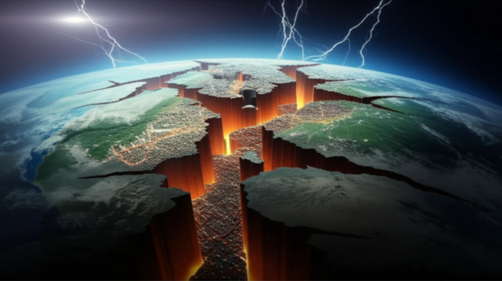 Fault lines converging on Al Hoceima, Morocco