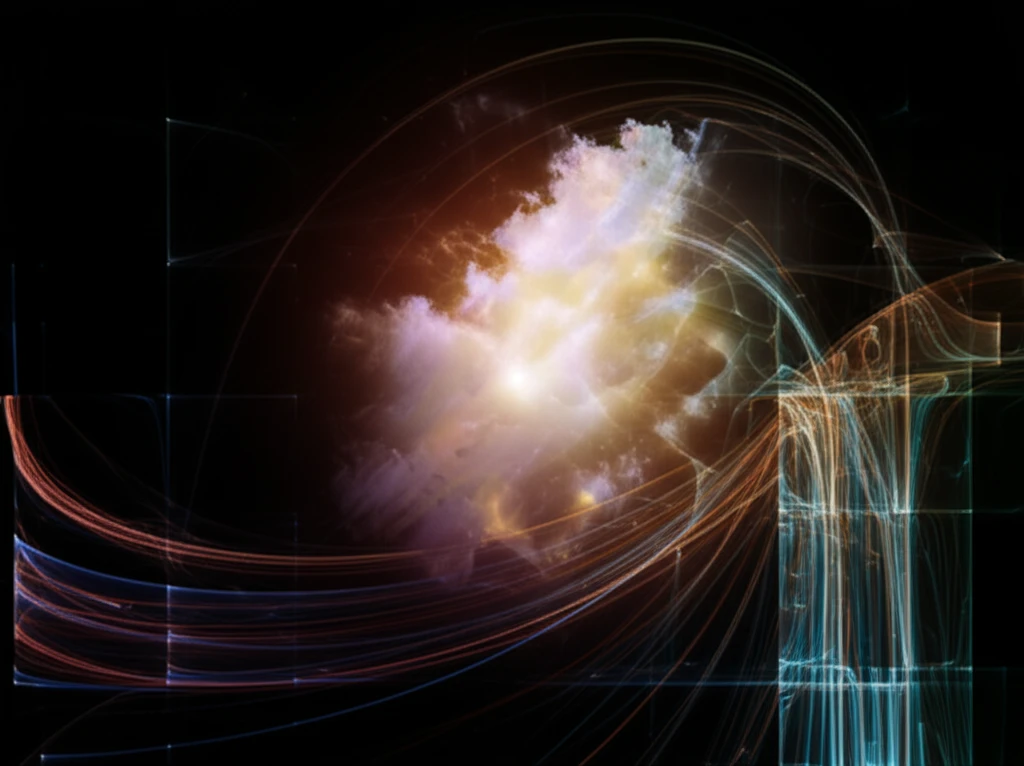 Interconnected pathways leading to a bright horizon, symbolizing DM1 research collaboration.