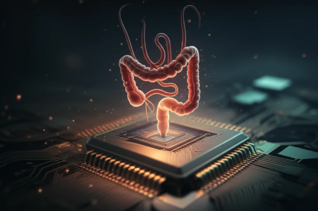 Intestine-on-a-chip: A miniature human intestine growing on a microchip.